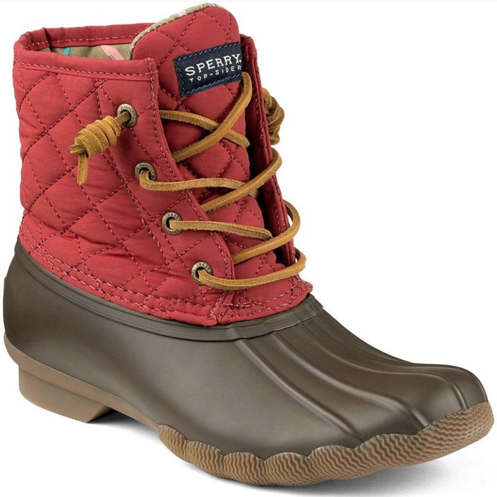 Sperry Women’s Saltwater Quilted Duck Boots